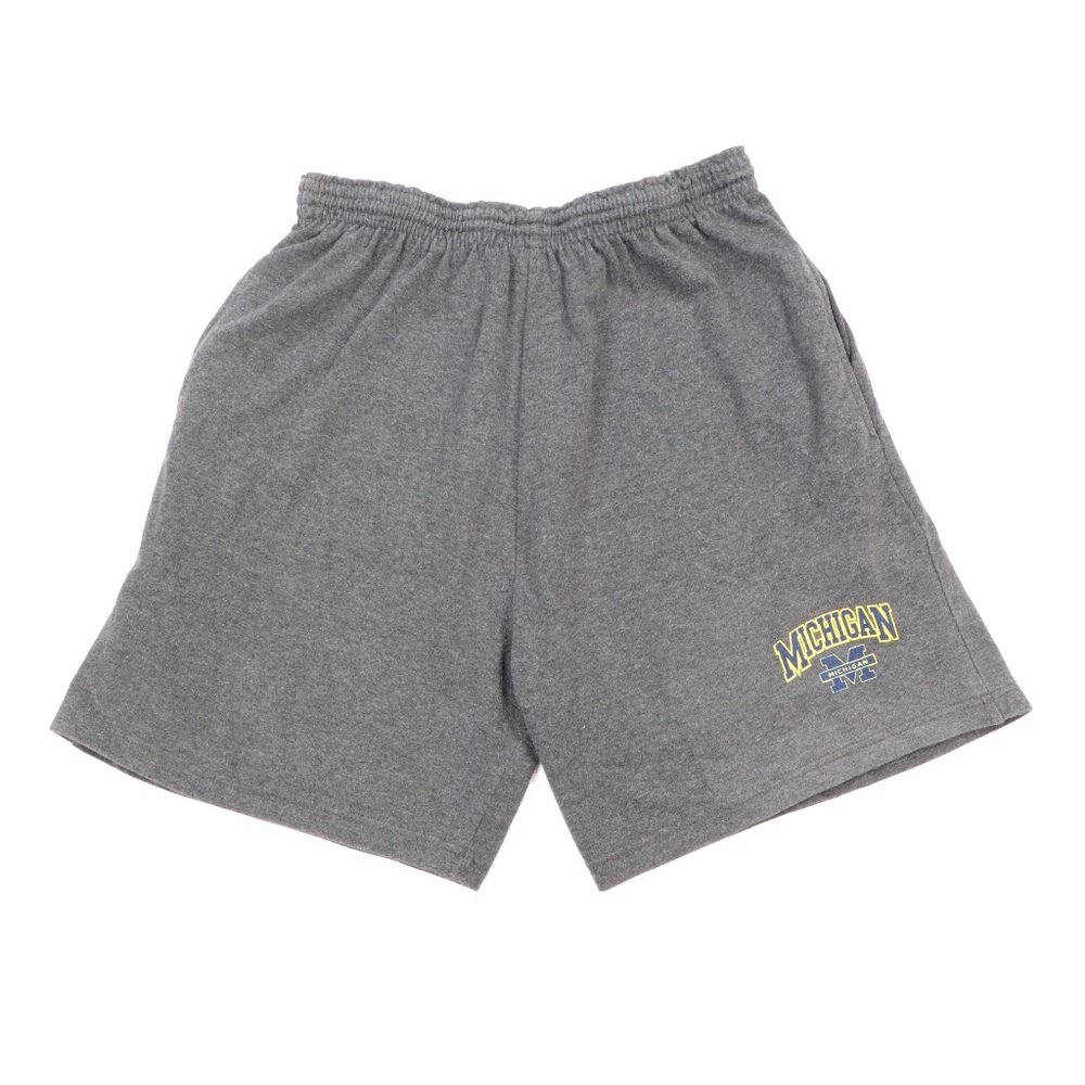 Vintage 90s University of Michigan Dad Shorts Gray
